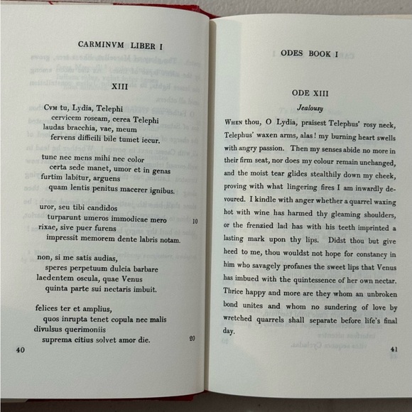 Loeb Classical Library - Horace: Odes and Epodes - Picture 7 of 8